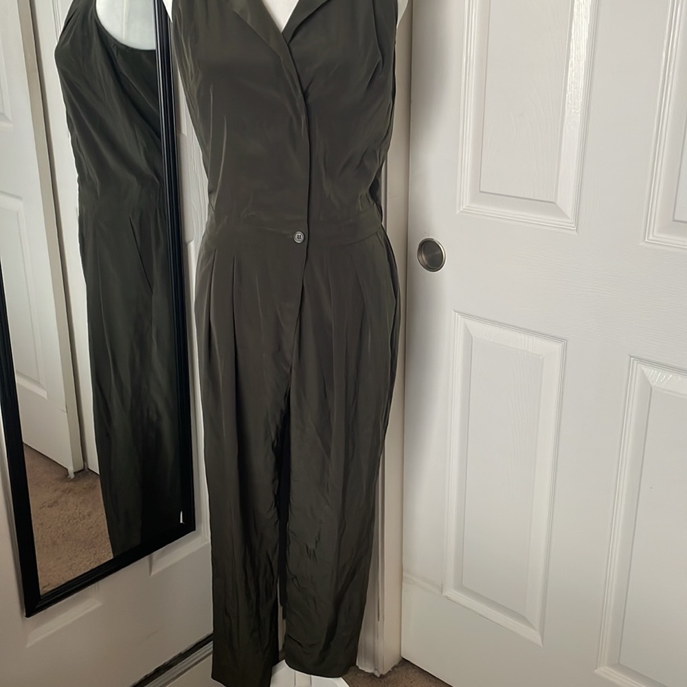 ⬇️REDUCED!! J.Crew sleeveless trench jumpsuit - Picture 7 of 13